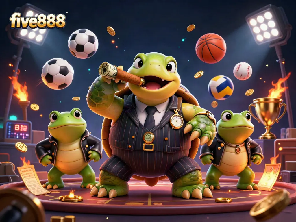 Experience thrilling gameplay at five888 with unique casino characters and dynamic sports elements!